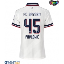 Ženski Nogometni dresi Bayern Munich Aleksandar Pavlovic #45 Gostujoči 2026-27 Kratek Rokav